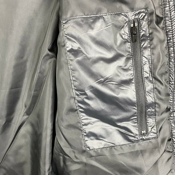 Skea Black Chevy Duck Down Puffer Parka-Length Jacket Coat Women's Small NEW - Picture 7 of 12